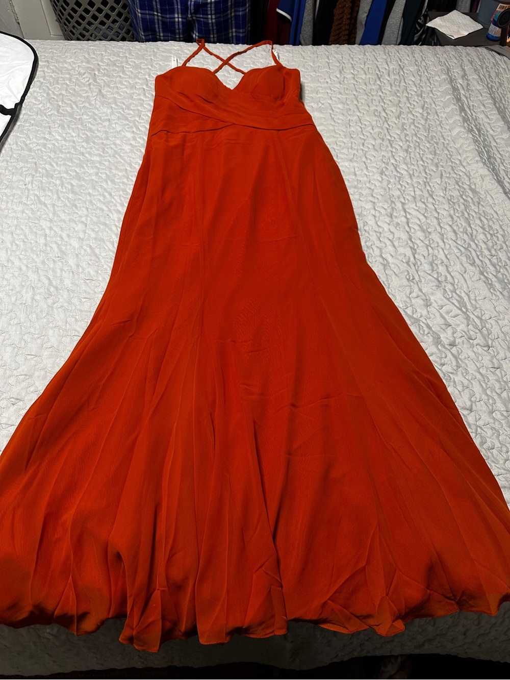 Azazie Carolina in Paprika